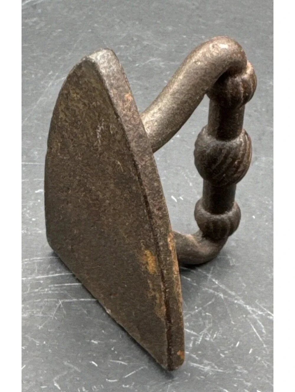 Miniature Salesman Sample Cast Iron Sad Iron Store Company